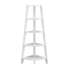 Asstd National Brand Newport 5-shelf Bookcase In White