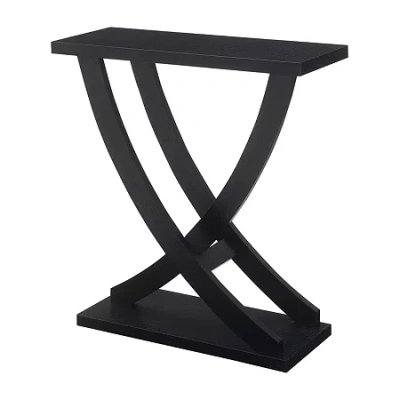 Asstd National Brand Newport Console Table In Black
