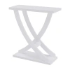 Asstd National Brand Newport Console Table In White