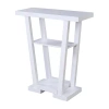 Asstd National Brand Newport Console Table In White
