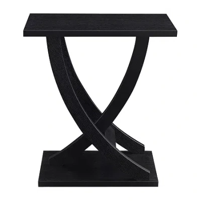 Asstd National Brand Newport End Table In Black