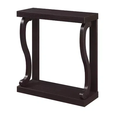Asstd National Brand Newport Gramercy Console Table In Brown