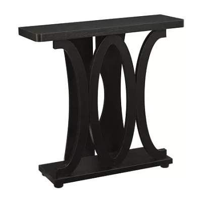 Asstd National Brand Newport Hailey Console Table In Brown