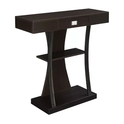 Asstd National Brand Newport Harri 1-drawer Console Table In Brown
