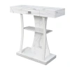 Asstd National Brand Newport Harri 1-drawer Console Table In White