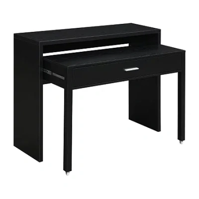 Asstd National Brand Newport Jb Slide Out Desk In Black