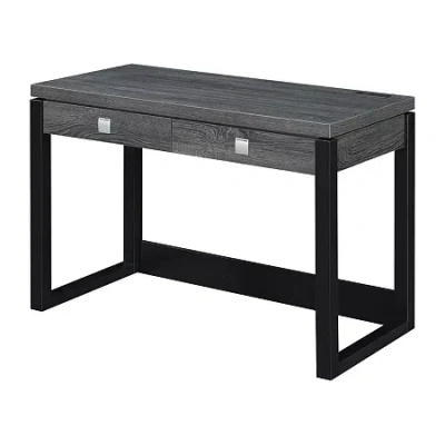 Asstd National Brand Newport Office Collection Desk In Gray