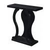 Asstd National Brand Newport Terry B Console Table In Black