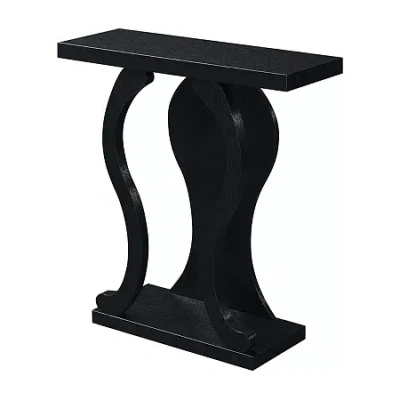 Asstd National Brand Newport Terry B Console Table In Black