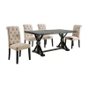 Asstd National Brand Nimitz Dinning Room And Kitchen Collection 5-pc. Rectangular Dining Set In Sand
