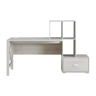 Asstd National Brand Northern Light Writing Desk In White