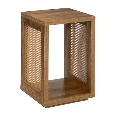 Asstd National Brand Northfield Admiral End Table In Brown