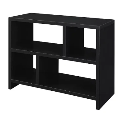 Asstd National Brand Northfield Console Bookcase In Black
