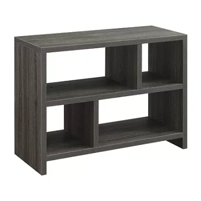 Asstd National Brand Northfield Console Bookcase In Gray