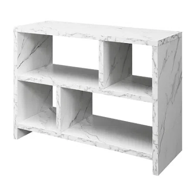Asstd National Brand Northfield Console Bookcase In White