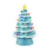 Asstd National Brand Nostalgic Christmas Tabletop Tree In Blue