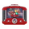Asstd National Brand Nostalgic Truck Music Playing Radio Christmas Tabletop Decor In Red