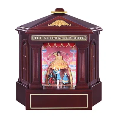 Asstd National Brand Nutcracker Suite Animated Christmas Tabletop Decor In Brown