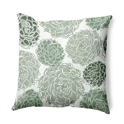 Asstd National Brand Olivia Square Throw Pillow In Green