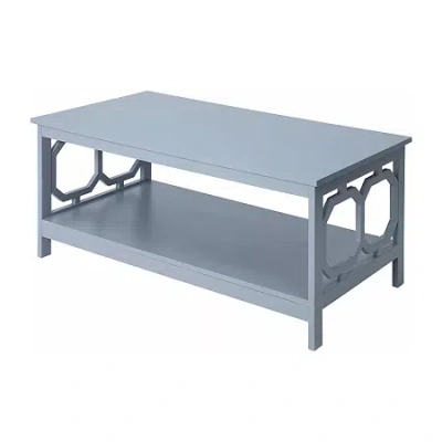 Asstd National Brand Omega Coffee Table In Gray