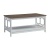 Asstd National Brand Omega Coffee Table In White