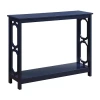 Asstd National Brand Omega Console Table In Blue
