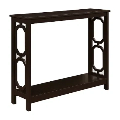 Asstd National Brand Omega Console Table In Brown