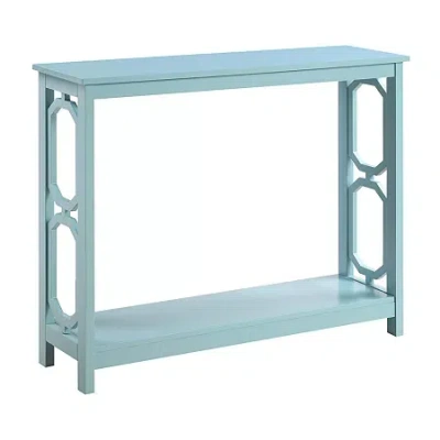 Asstd National Brand Omega Console Table In Green