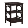 Asstd National Brand Omega End Table In Black