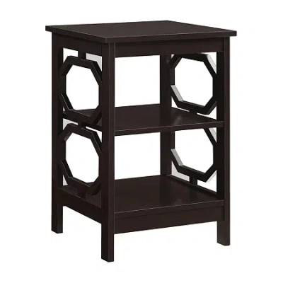 Asstd National Brand Omega End Table In Black