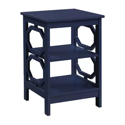 Asstd National Brand Omega End Table In Blue