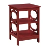 Asstd National Brand Omega End Table In Red