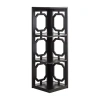 Asstd National Brand Omega Office + Library Collection 3-shelf Bookcase In Black