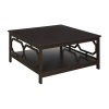 Asstd National Brand Omega Square Coffee Table In Black