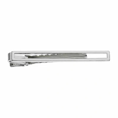 Asstd National Brand Open Frame Tie Bar In Silver
