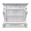 Asstd National Brand Oronza 3-drawer Nightstand In White