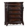 Asstd National Brand Oronza 5-drawer Chest In Brown