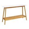 Asstd National Brand Oslo Console Table In White