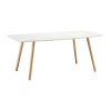 Asstd National Brand Oslo Living Room Collection Coffee Table In White