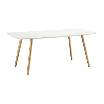 Asstd National Brand Oslo Living Room Collection Coffee Table In White