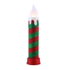 Asstd National Brand Outdoor Blow Mold Candle Christmas Yard Art In Green