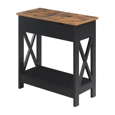 Asstd National Brand Oxford End Table In Brown