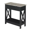 Asstd National Brand Oxford End Table In Gray