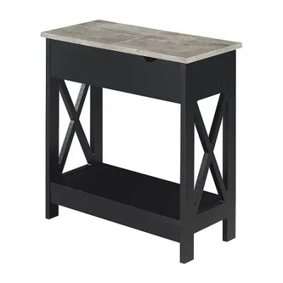 Asstd National Brand Oxford End Table In Gray