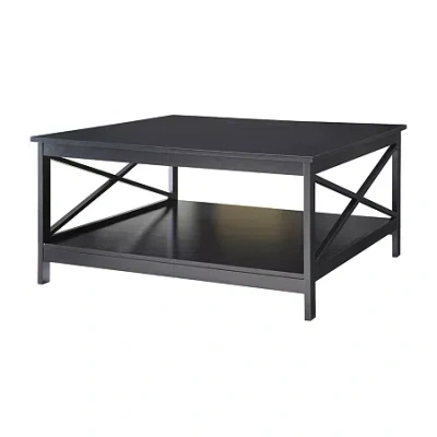 Asstd National Brand Oxford Living Room Collection Coffee Table In Black