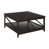 Asstd National Brand Oxford Living Room Collection Coffee Table In Brown