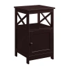 Asstd National Brand Oxford Living Room Collection Storage Console Table In Brown
