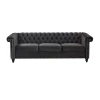 Asstd National Brand Parkhurst Track-arm Sofa In Black