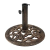 Asstd National Brand Patio Umbrella Base In Brown