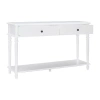 Asstd National Brand Percy Living Room Collection Console Table In White